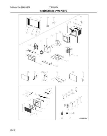 Recommended spare parts