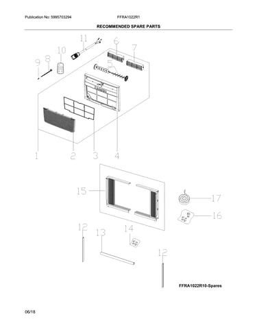 Recommended spare parts