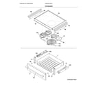 Frigidaire CPEH3077RFG top/drawer diagram