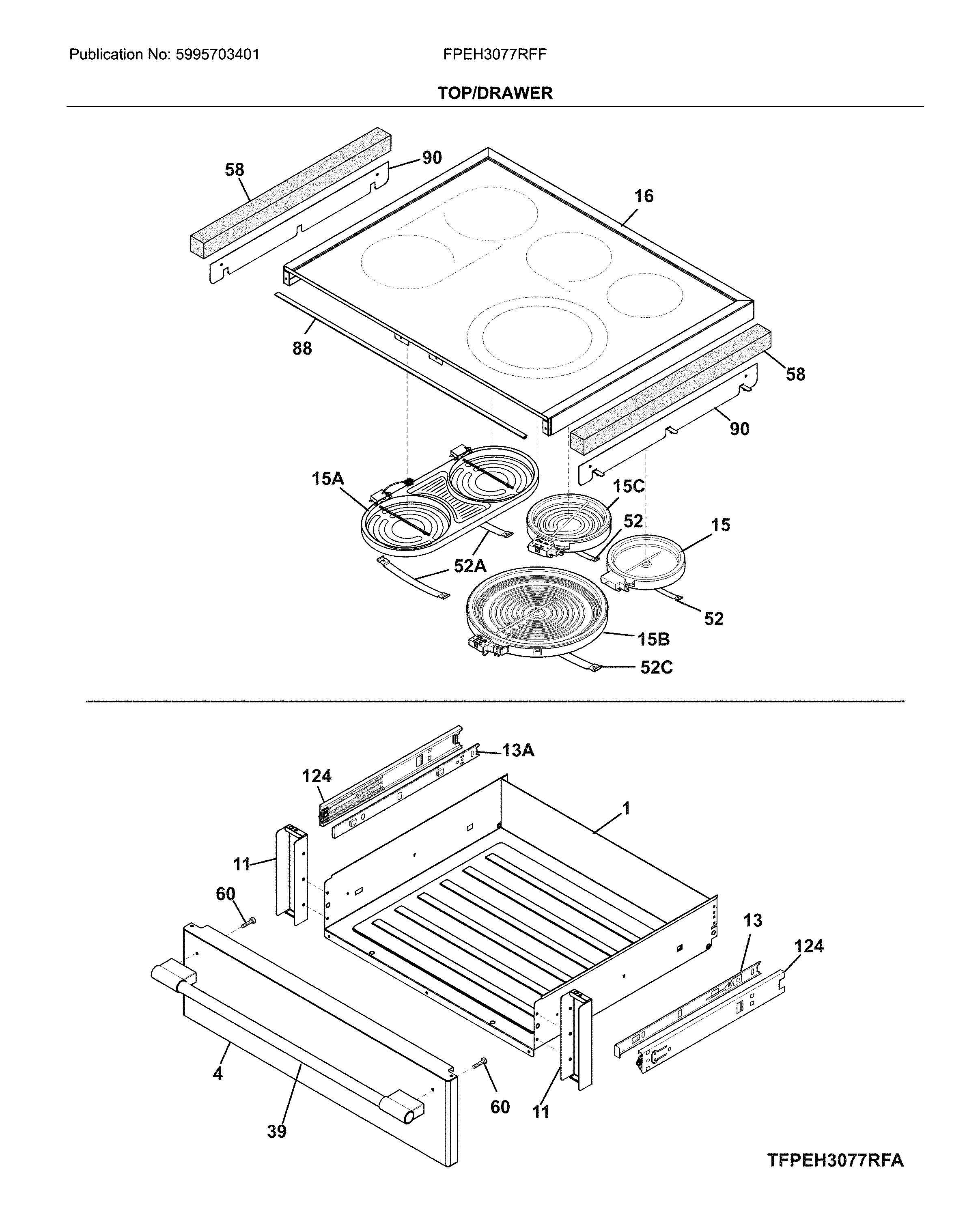 Top/drawer