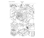 Frigidaire FPGH3077RFF body diagram