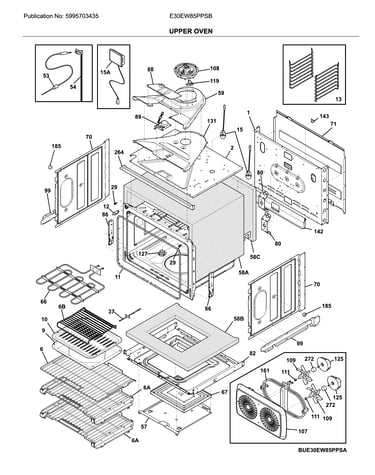 Upper oven