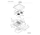 Electrolux EI30EF45QSE top/drawer diagram
