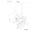 White-Westinghouse WWBD2400HW11B frame diagram