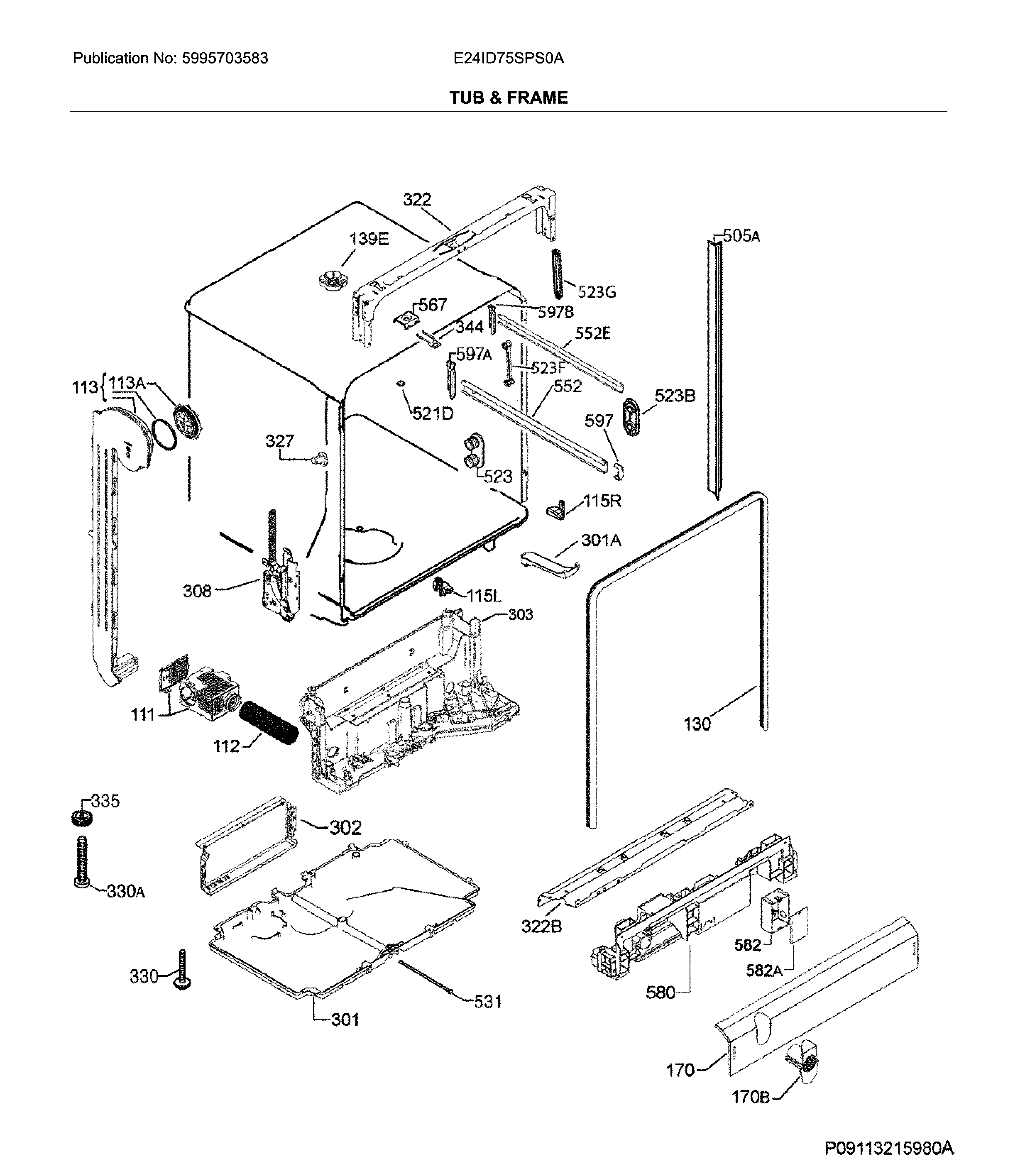 TUB & FRAME