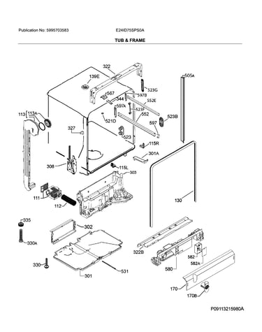 Tub & frame