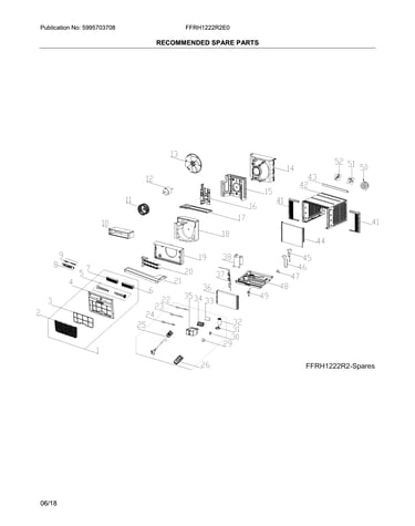 Recommended spare parts
