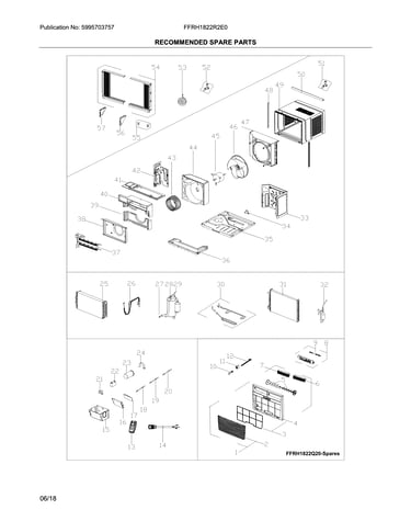 Recommended smare parts