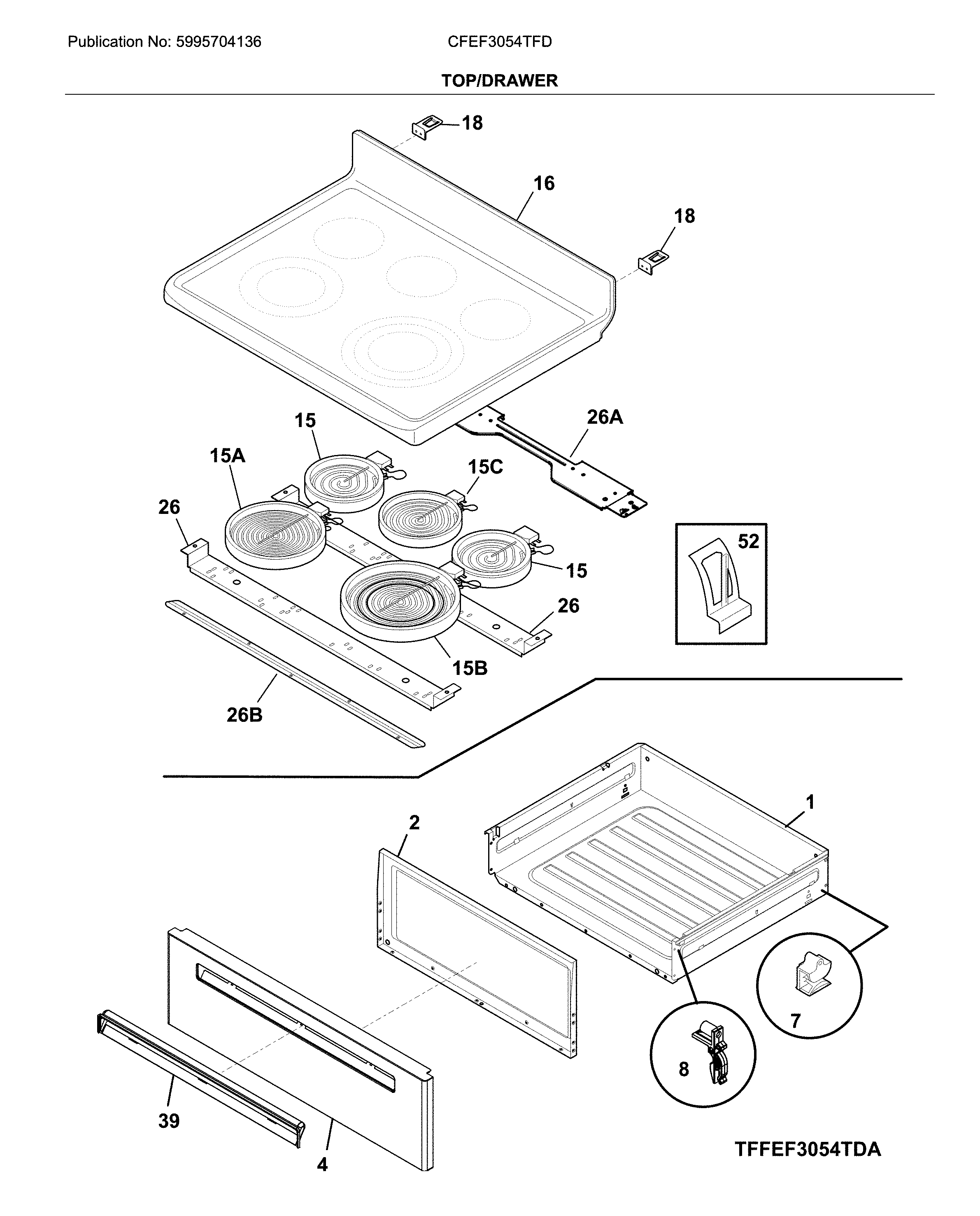 Top/drawer