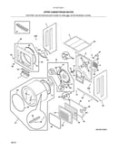 Upper cabinet/drum heater