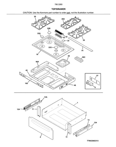 Top/drawer
