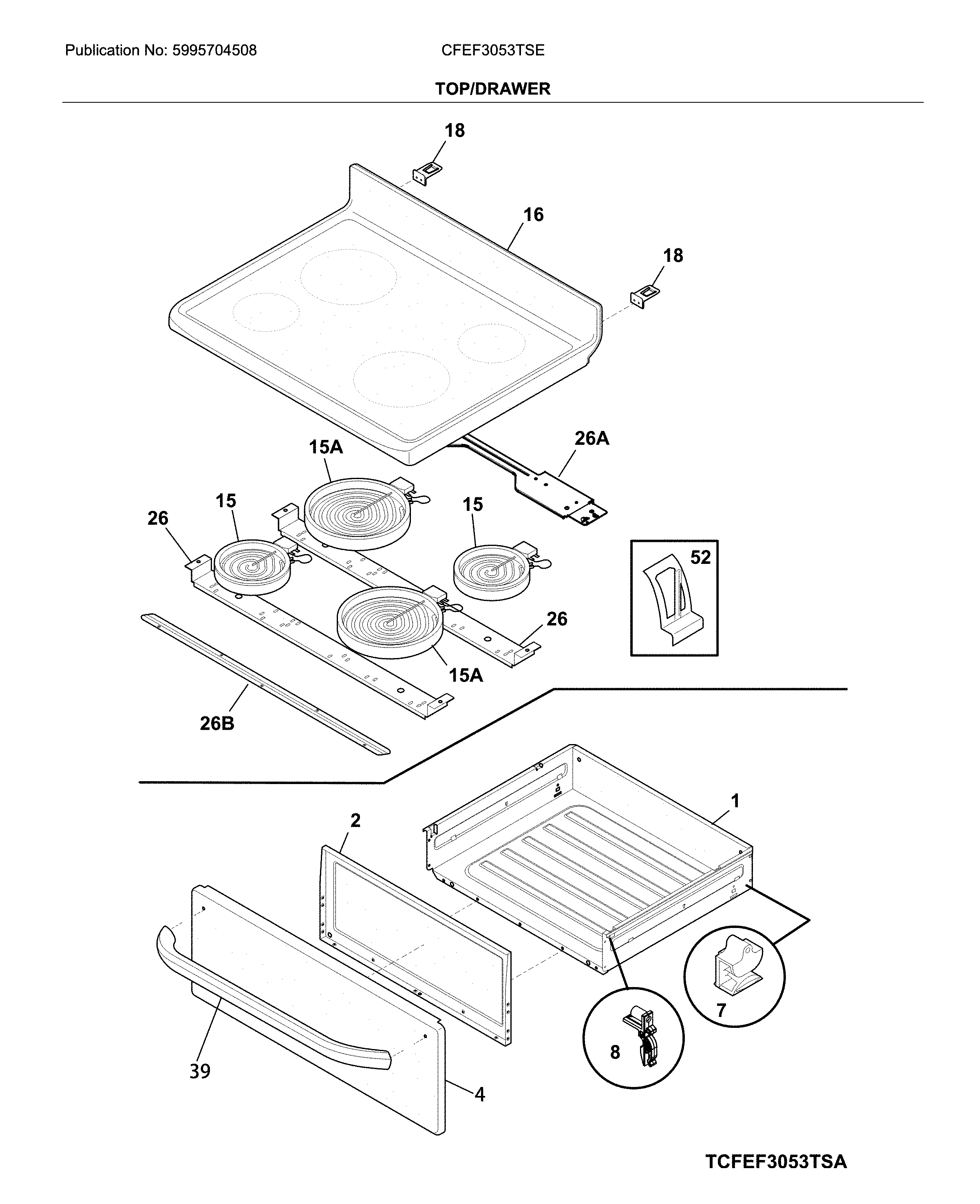 Top/drawer