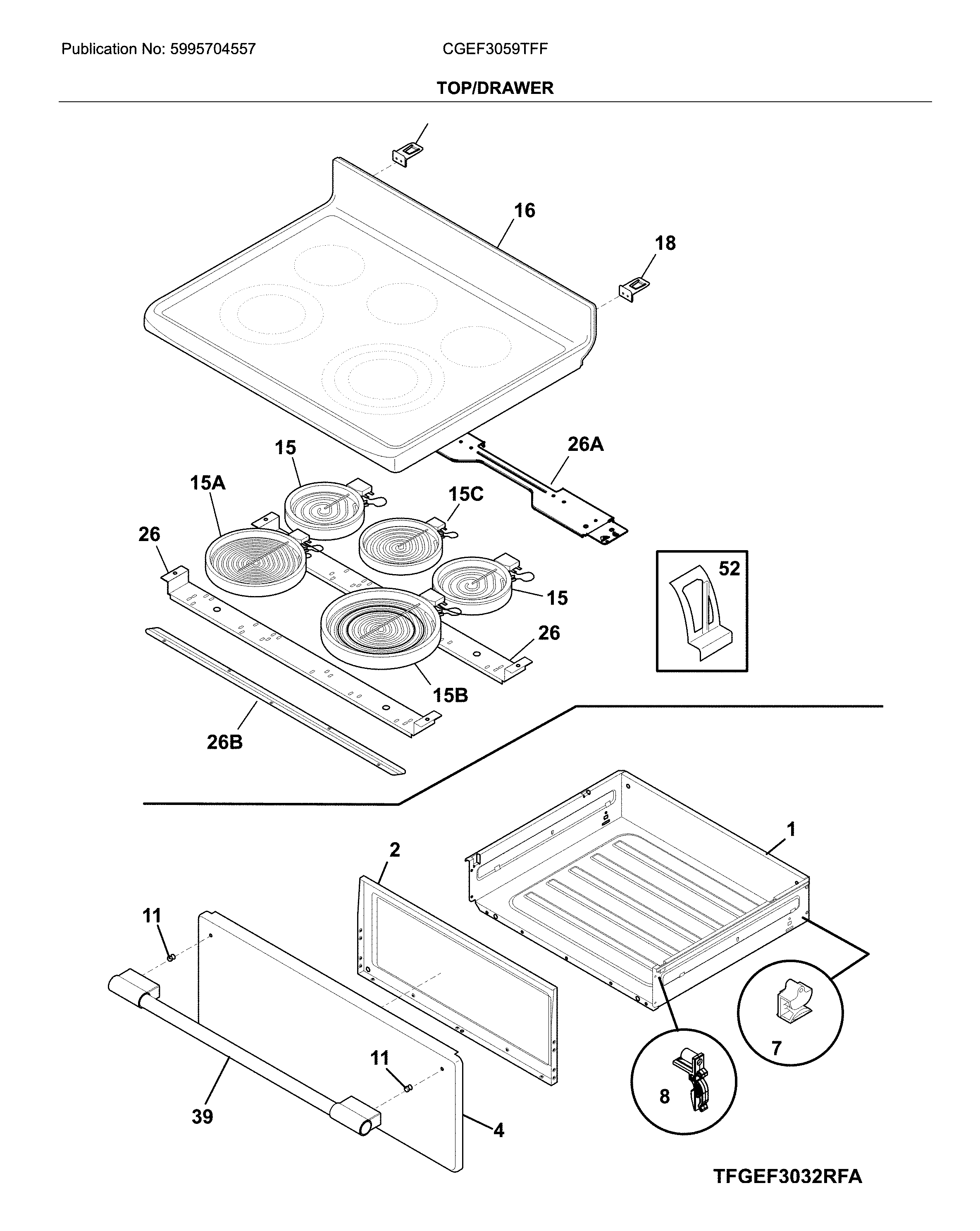 Top/drawer