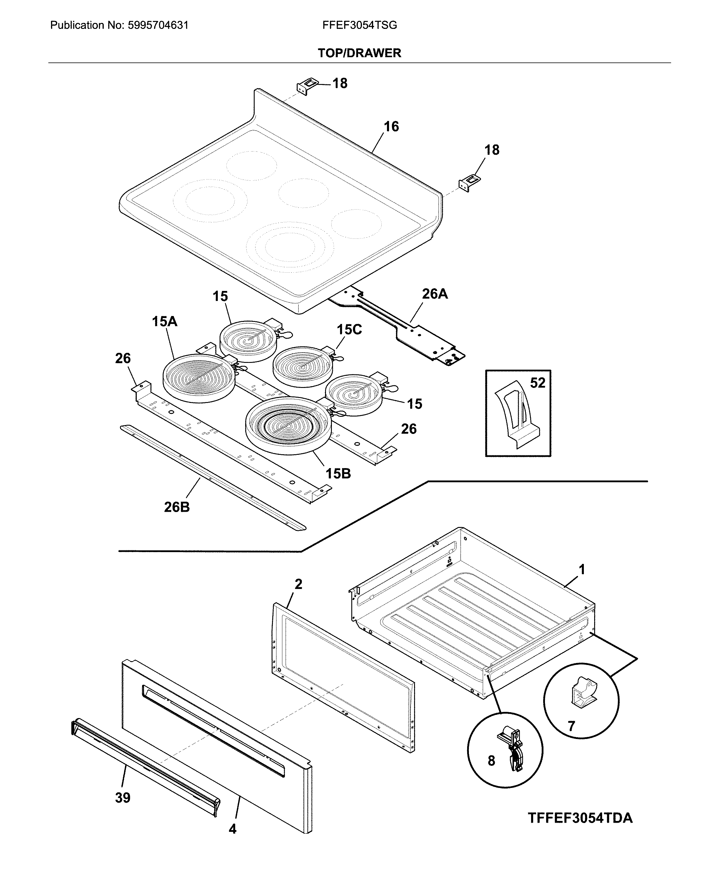 Top/drawer