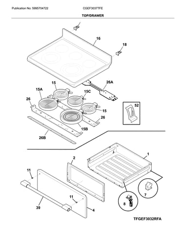 Top/drawer