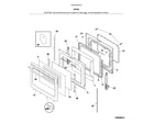 Kenmore 79094243316 door diagram