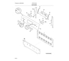 Frigidaire CFEF3016USA backguard diagram