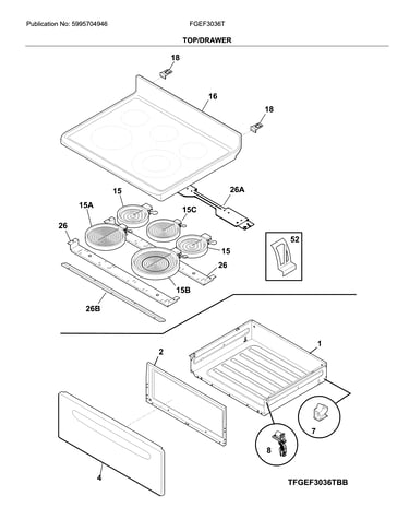 Top/drawer