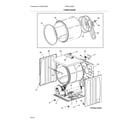 Frigidaire CFRE4120SW cabinet/drum diagram