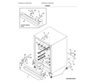 Electrolux E24WL50QS0 cabinet diagram