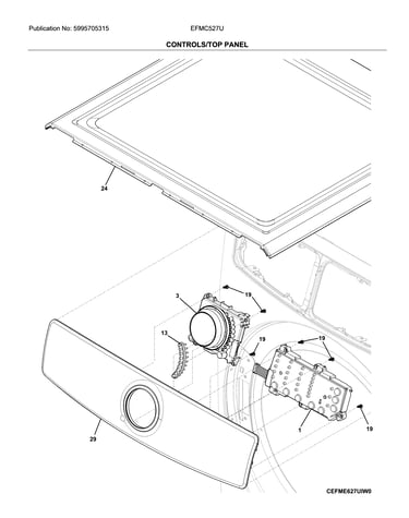 Controls/top panel