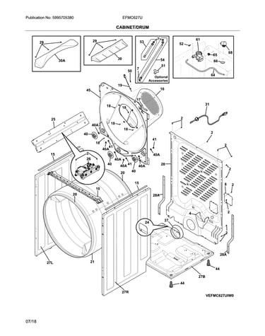 Cabinet/drum