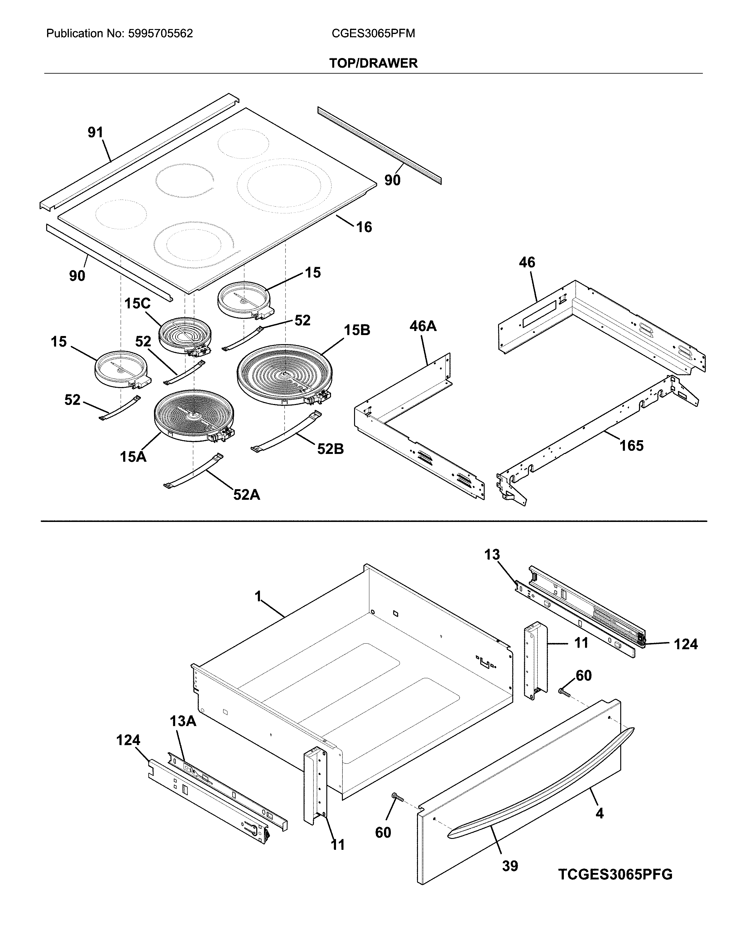 Top/drawer