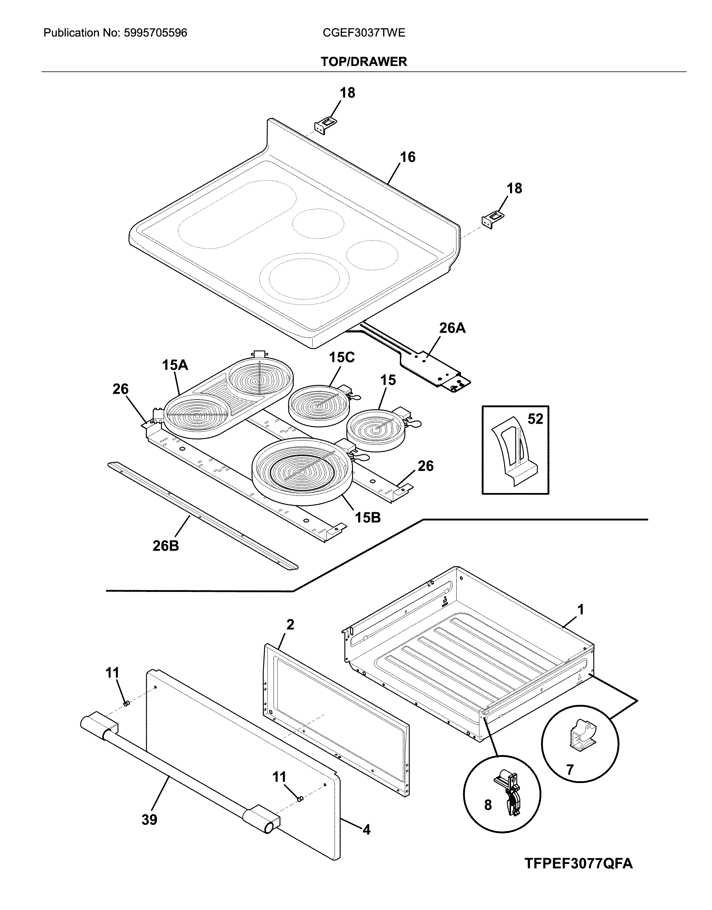 Top/drawer