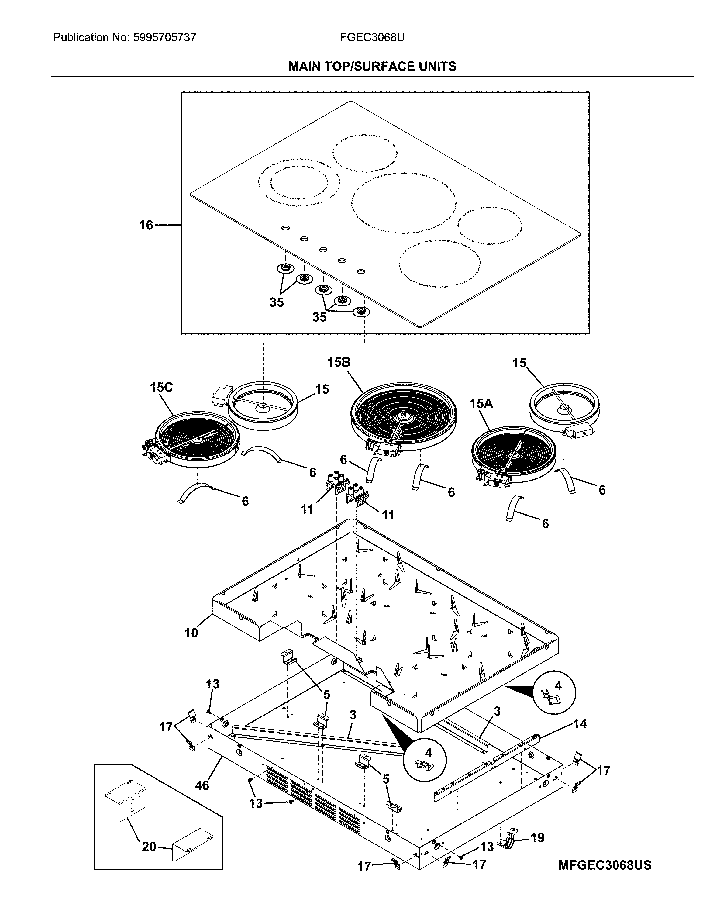 MAIN TOP/SURFACE UNITS