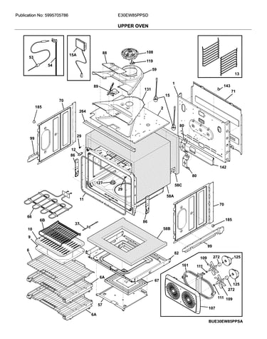 Upper oven