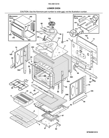 Lower oven