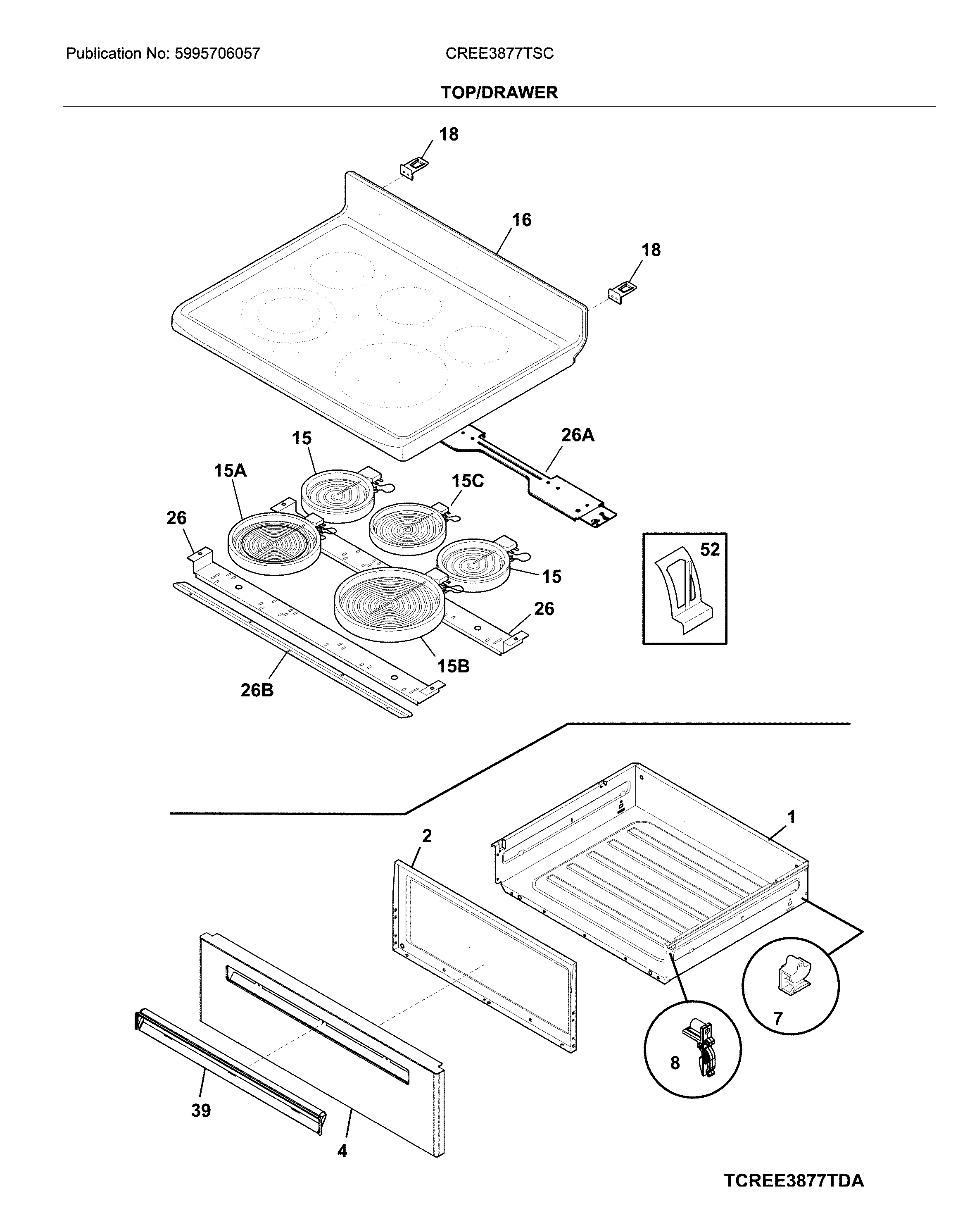 Top/drawer