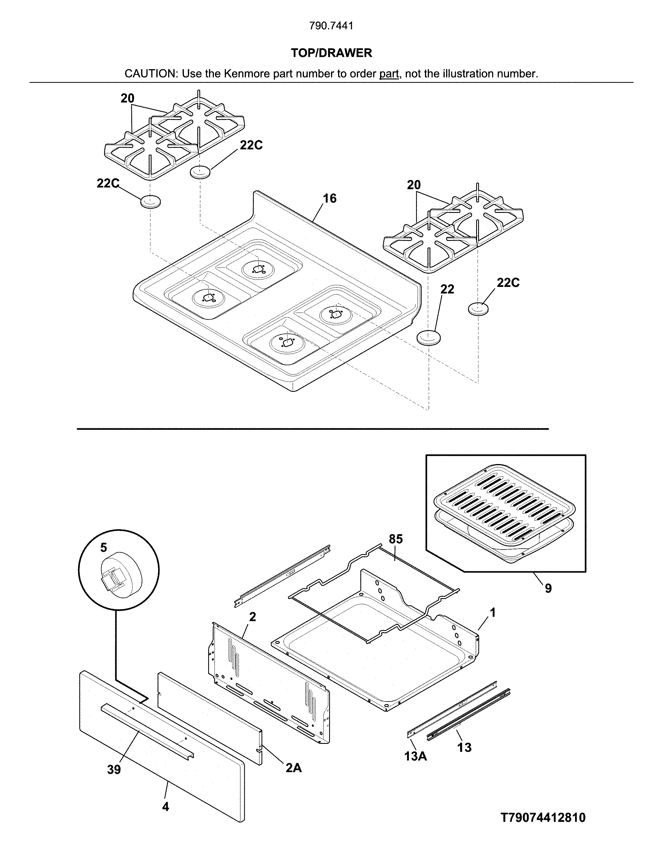 Top/drawer