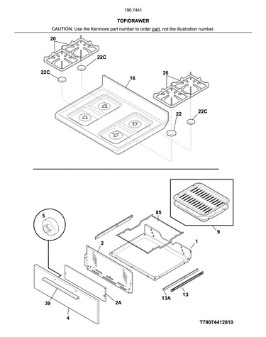 Top/drawer