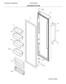 Refrigerator door