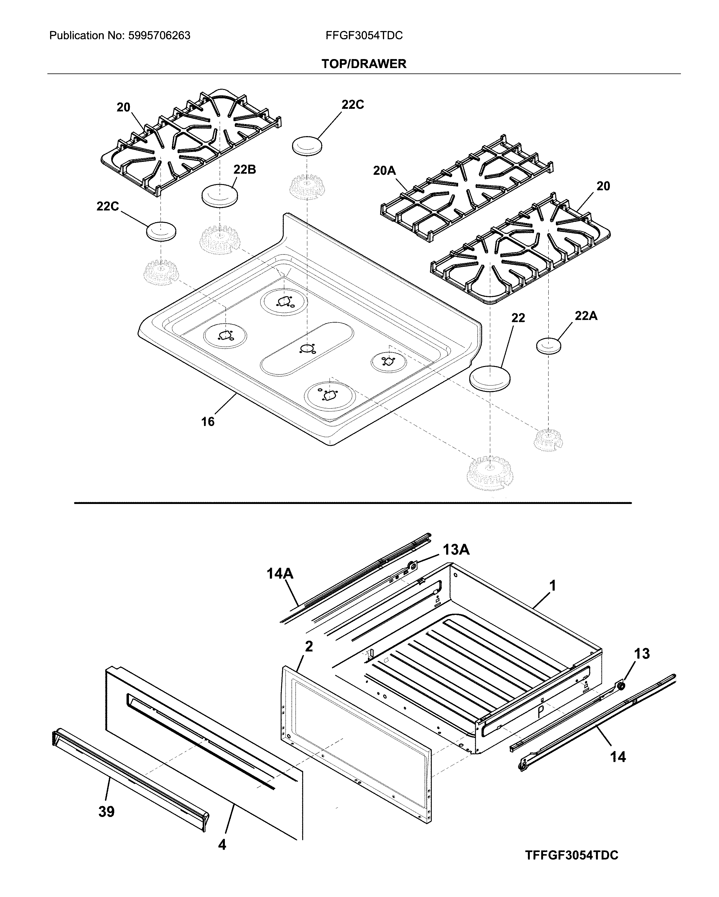 Top/drawer