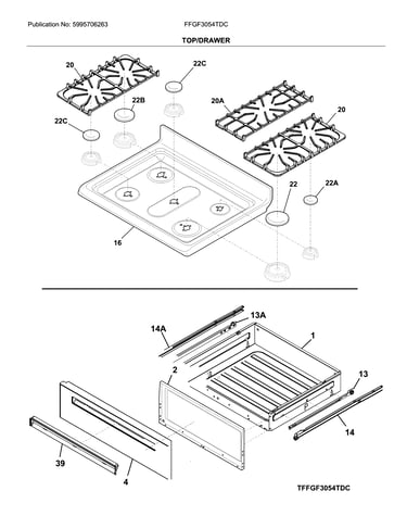 Top/drawer