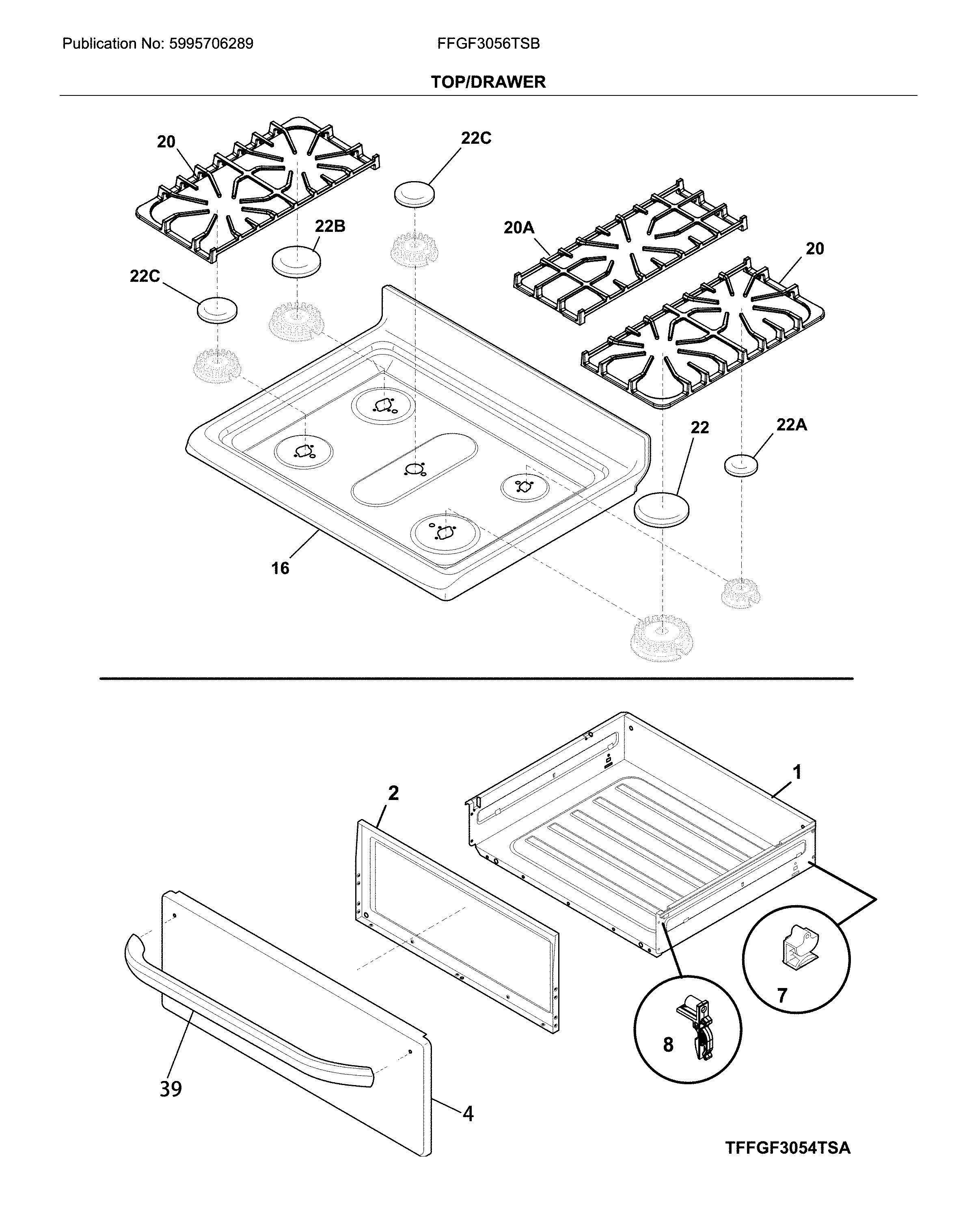 Top/drawer