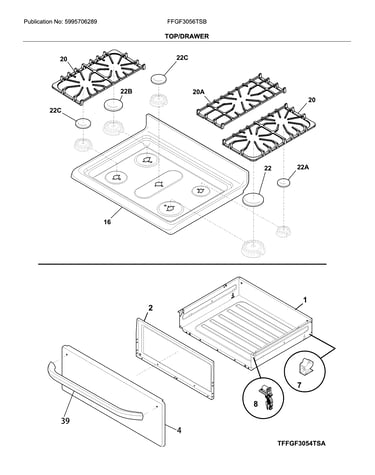 Top/drawer