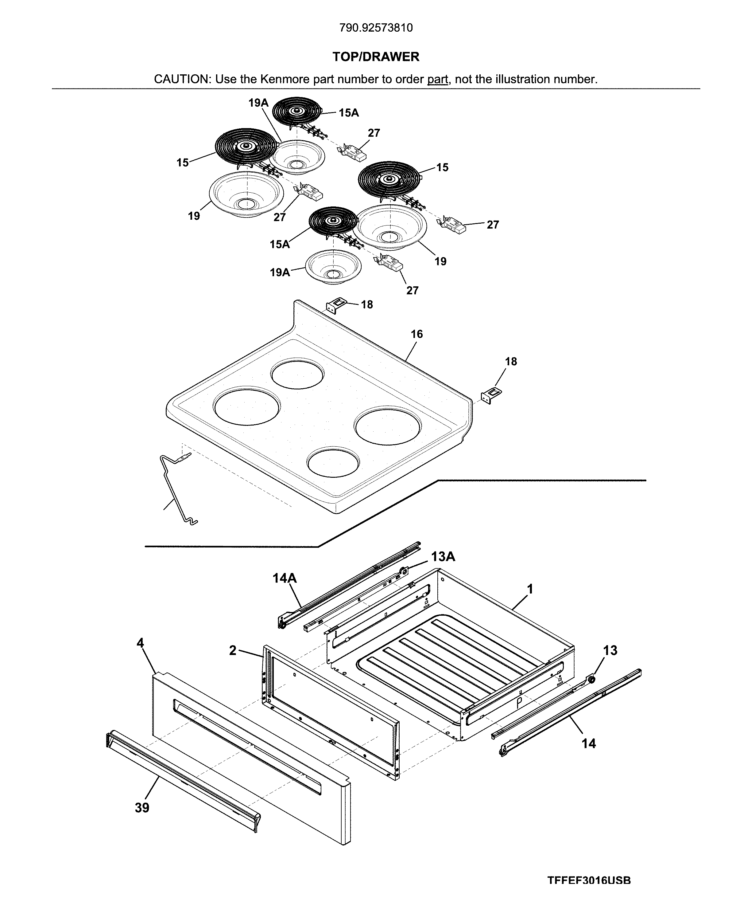 Top/drawer