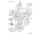 Frigidaire FGEW3045PFF body diagram