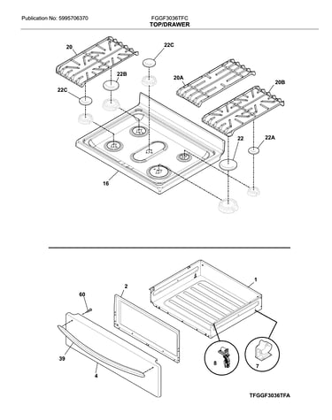 Top/drawer