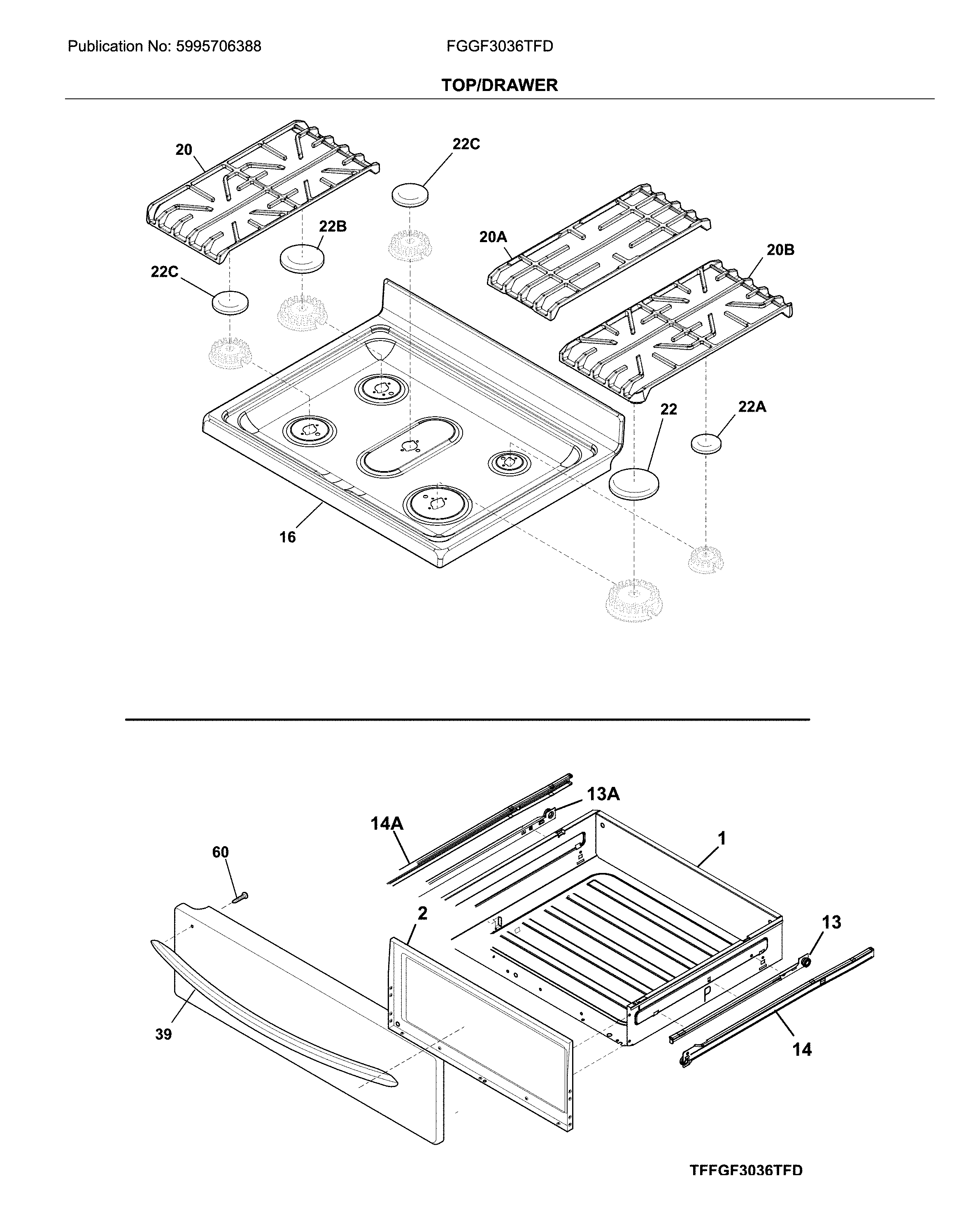 Top/drawer