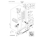 Frigidaire DGHX2655TF5 cabinet diagram