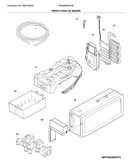Fresh food ice maker