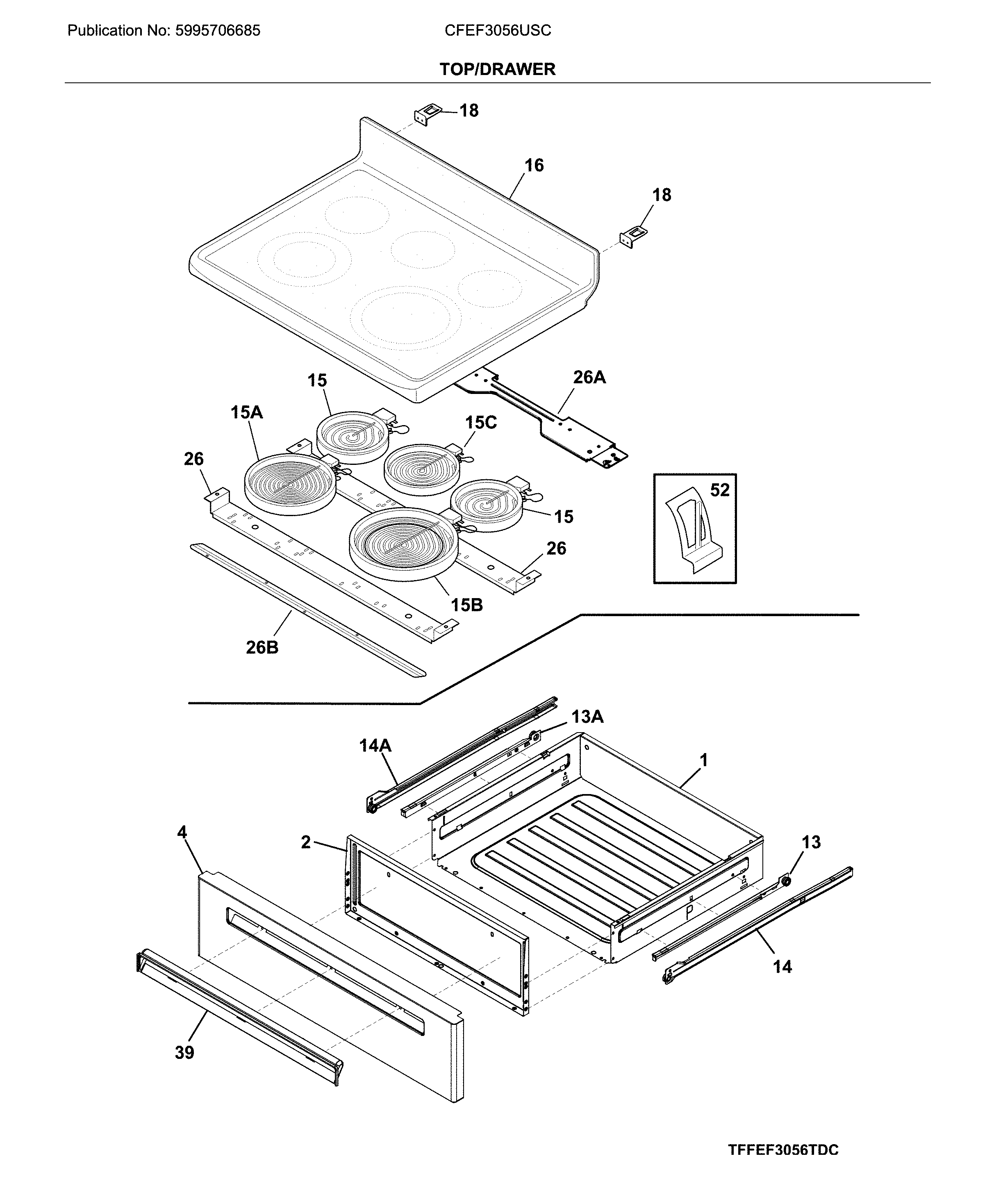 Top/drawer