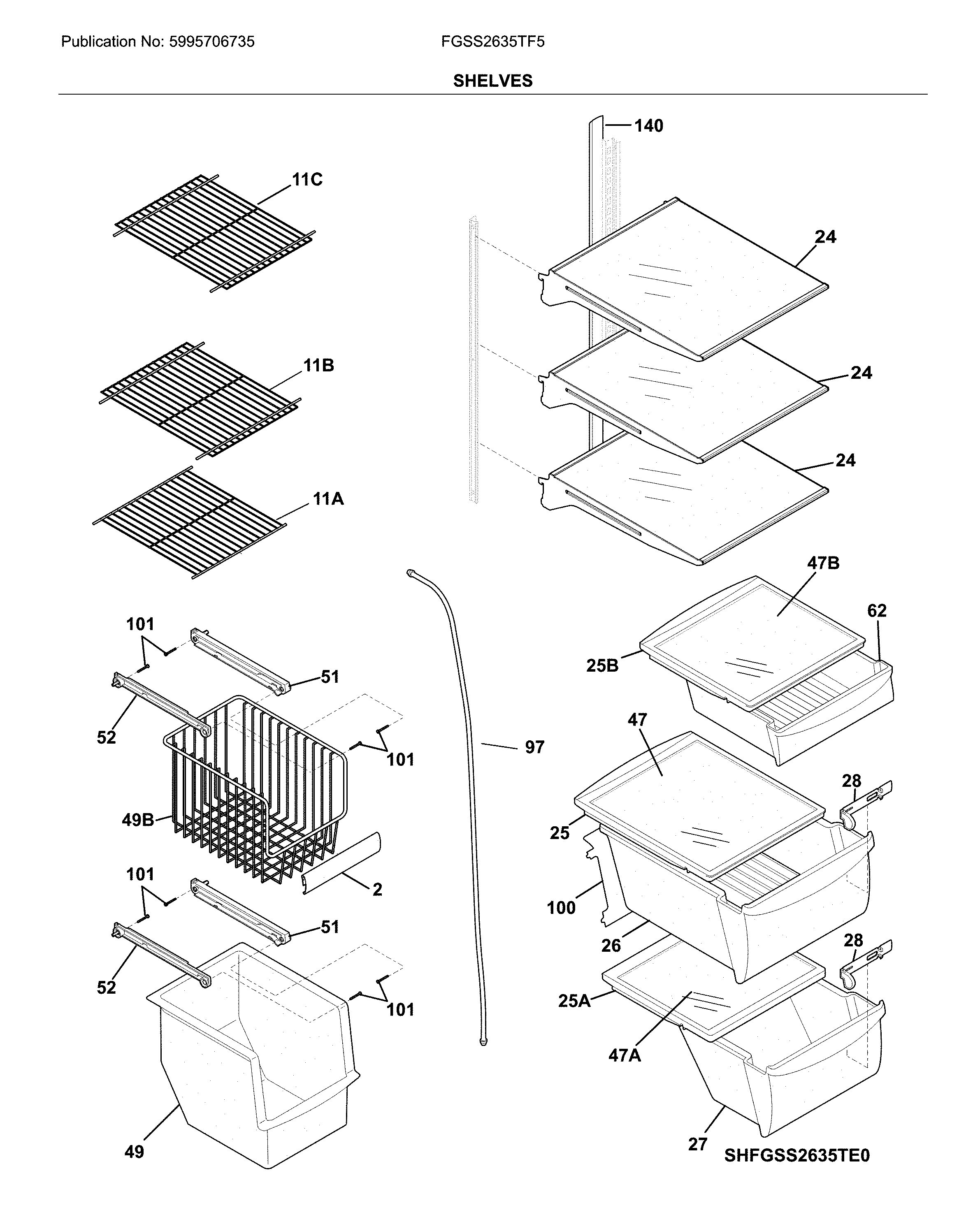 Shelves