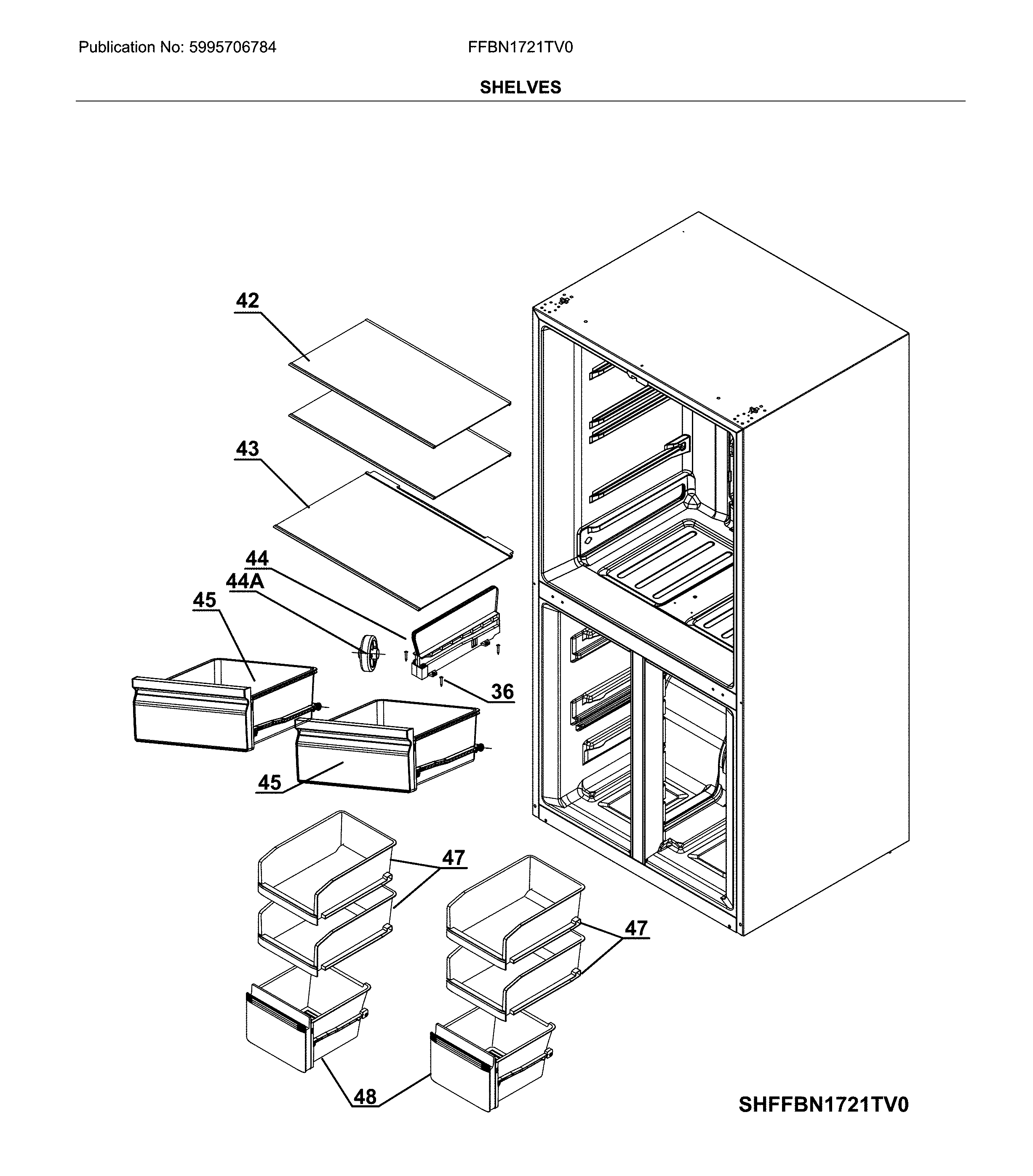 SHELVES