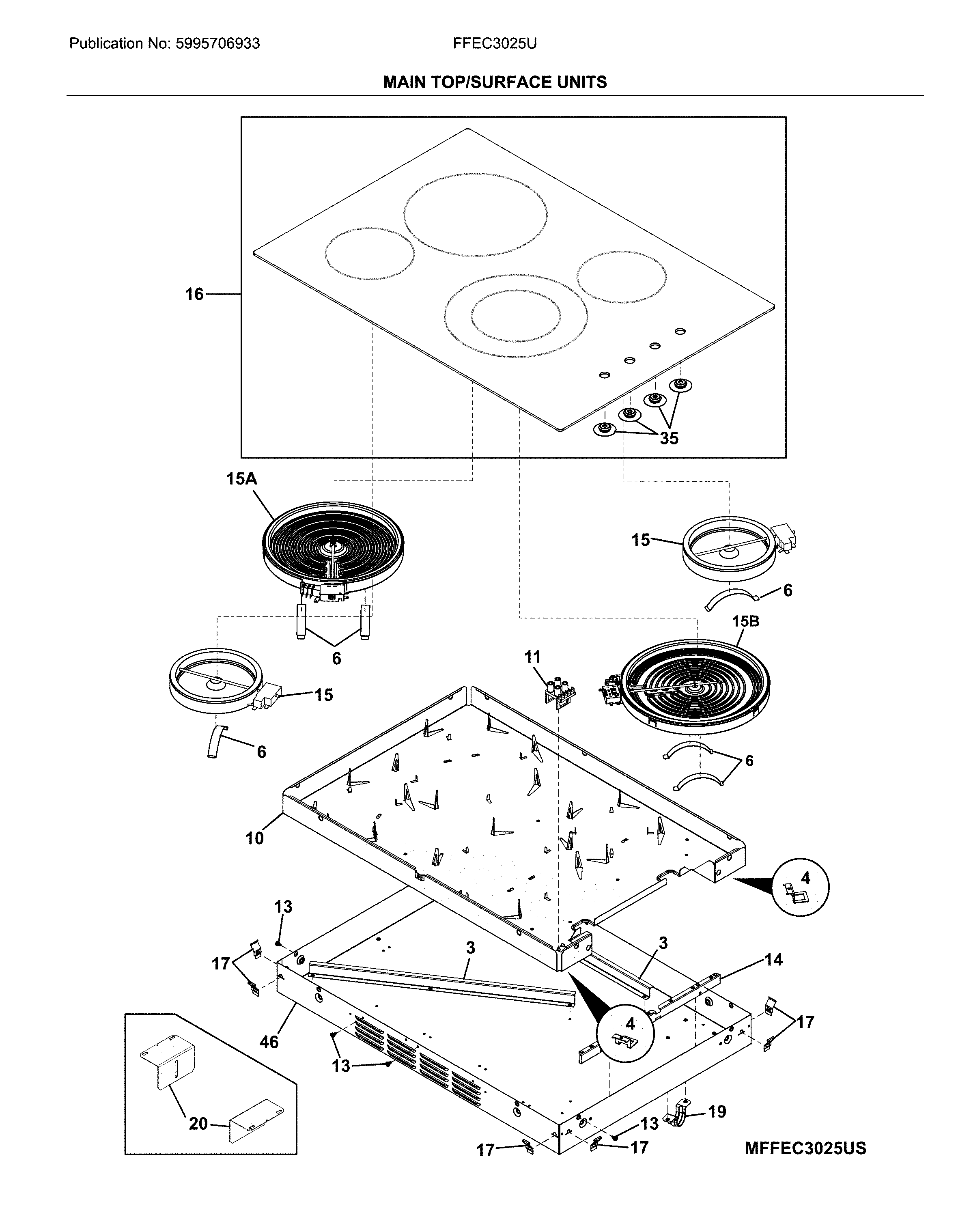 MAIN TOP/SURFACE UNITS