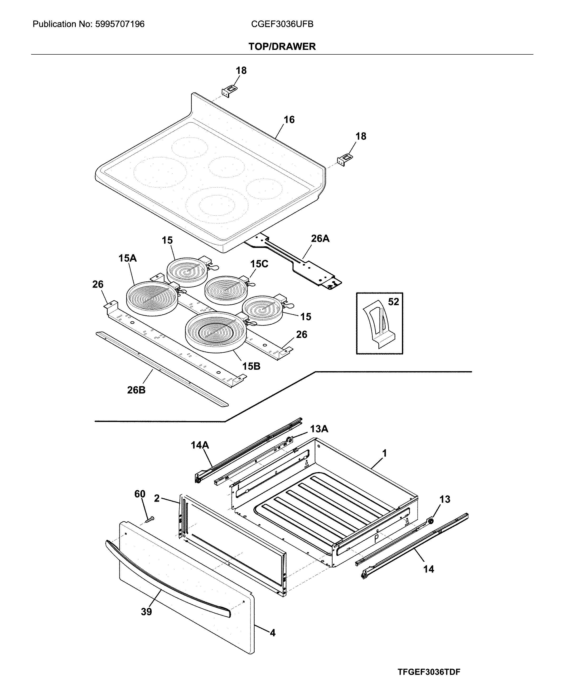 Top/drawer